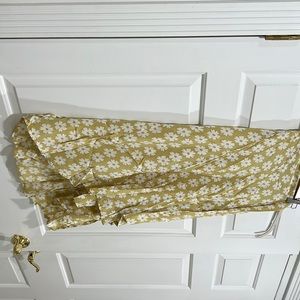 Faithfull the Brand Floral Wrap skirt sz 4